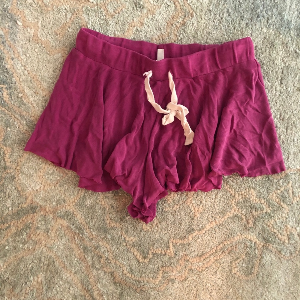 Magenta shorts